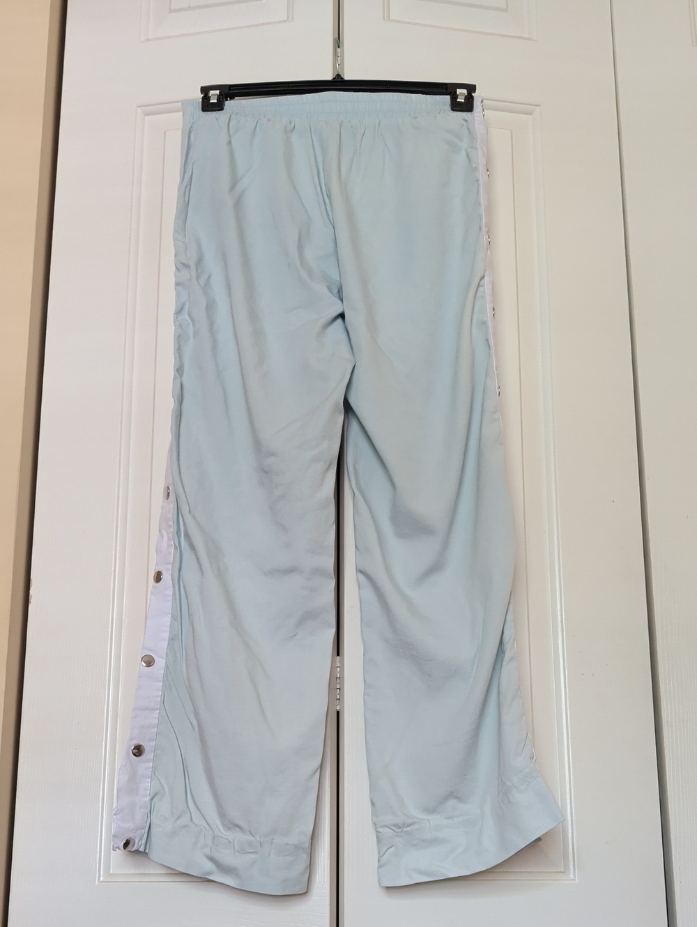 Hot & Delicious Pale Blue Snap-Side Joggers